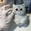 Handmade Silicone Pet Custom, Realistic Cat Dog Memorial Figurine