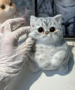Handmade Silicone Pet Custom, Realistic Cat Dog Memorial Figurine