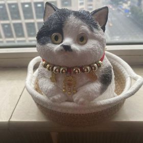 Handmade Silicone Pet Custom, Realistic Cat Dog Memorial Figurine