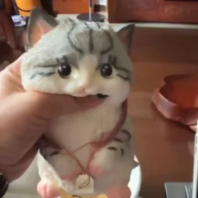 Handmade Silicone Pet Custom, Realistic Cat Dog Memorial Figurine