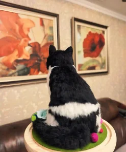 Handmade custom wool felt animal pet keepsake