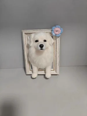 Personalized minimalist pet handmade felt craft
